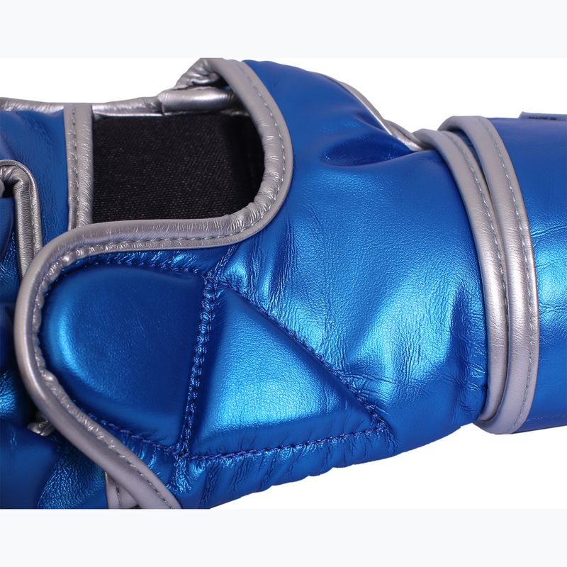 Octagon Mettalic MMA Sparring Handschuhe blau 5