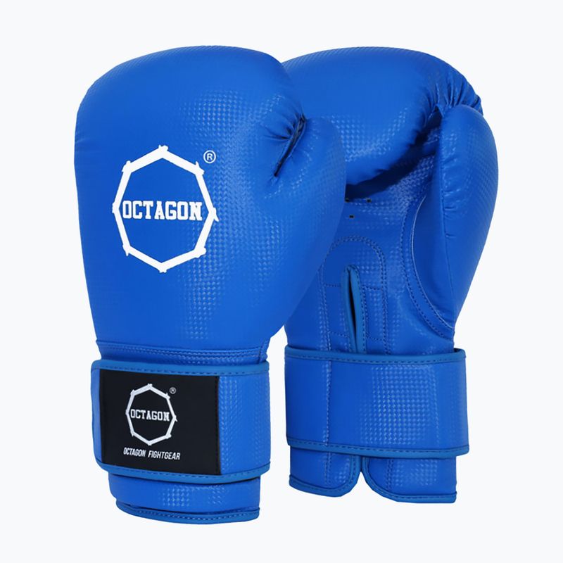 Octagon Kevlar blau Boxhandschuhe