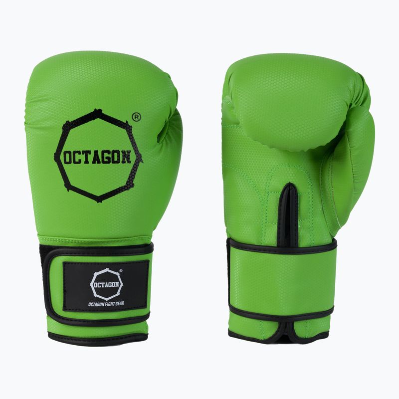 Octagon Kevlar grün Boxhandschuhe 3