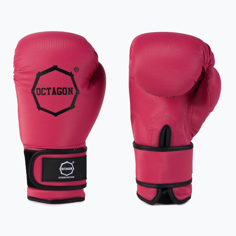 Octagon Kevlar rosa Boxhandschuhe für Frauen 3