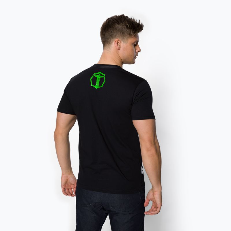Octagon Brazilian Jiu Jitsu Herren-T-Shirt schwarz 3