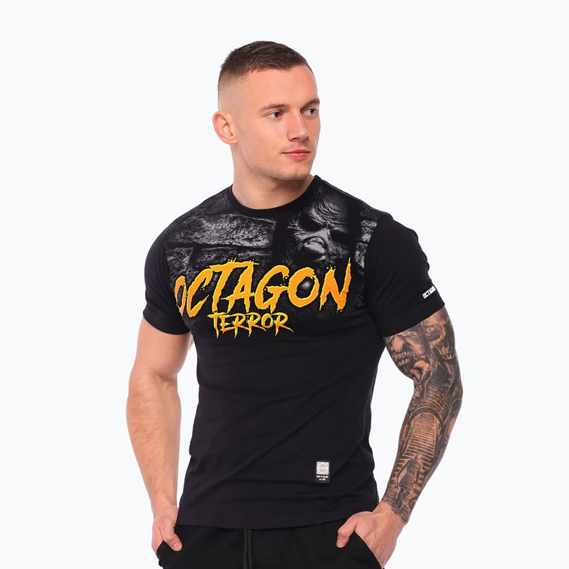 Herren-Shirt Octagon Second Face black/multicolor 4