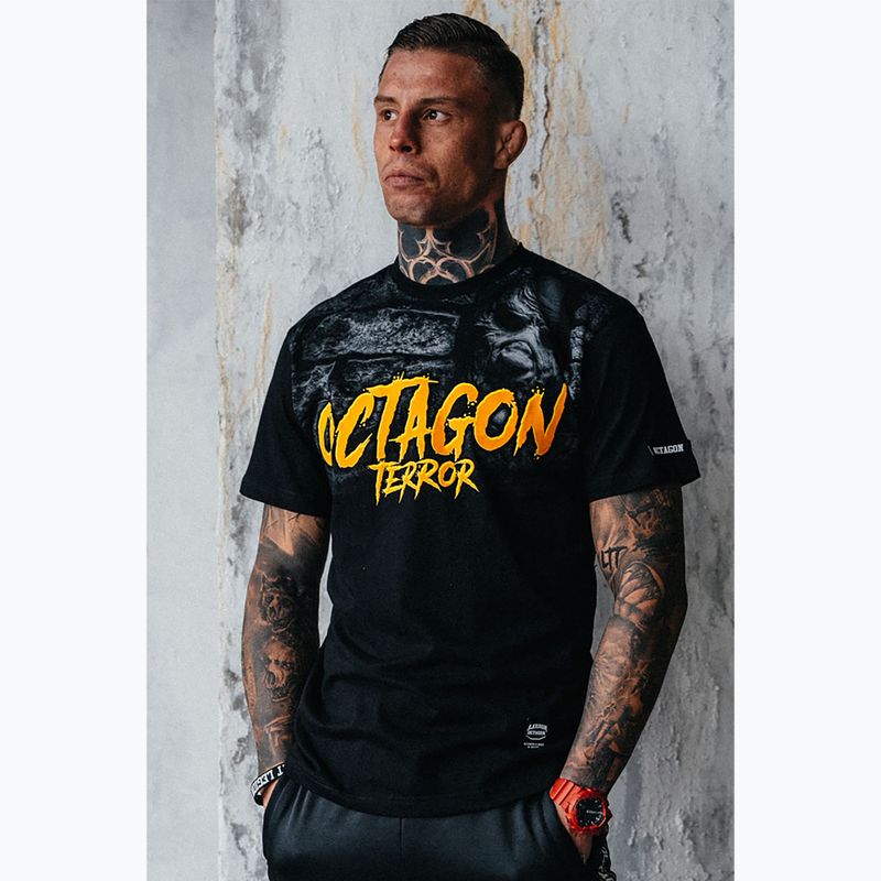 Herren-Shirt Octagon Second Face black/multicolor 5