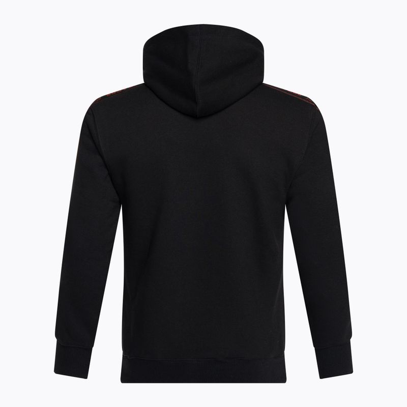 Herren Octagon Zip Stripe Hoodie schwarz 2