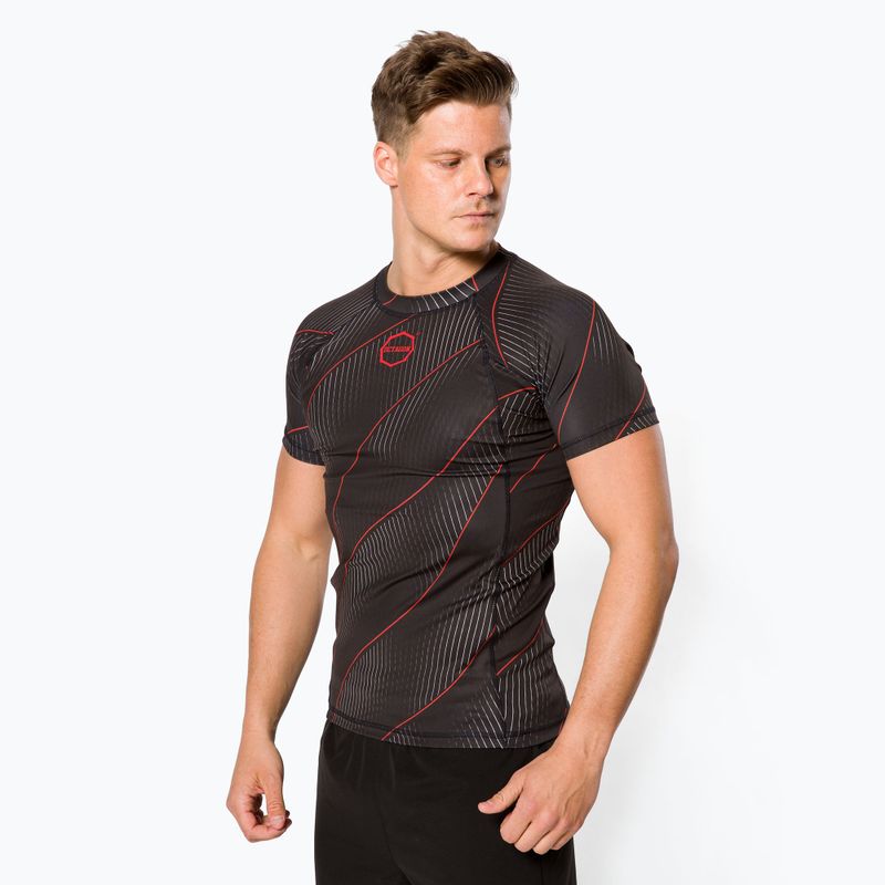 Octagon Voyager Herren-Rashguard rot