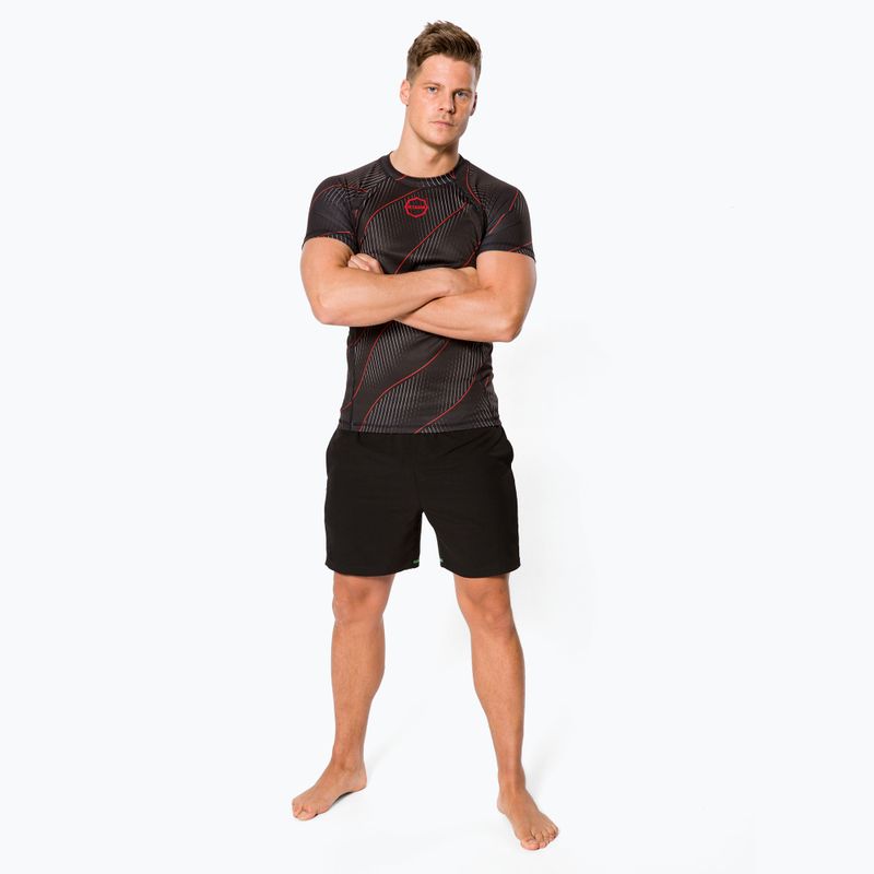 Octagon Voyager Herren-Rashguard rot 2