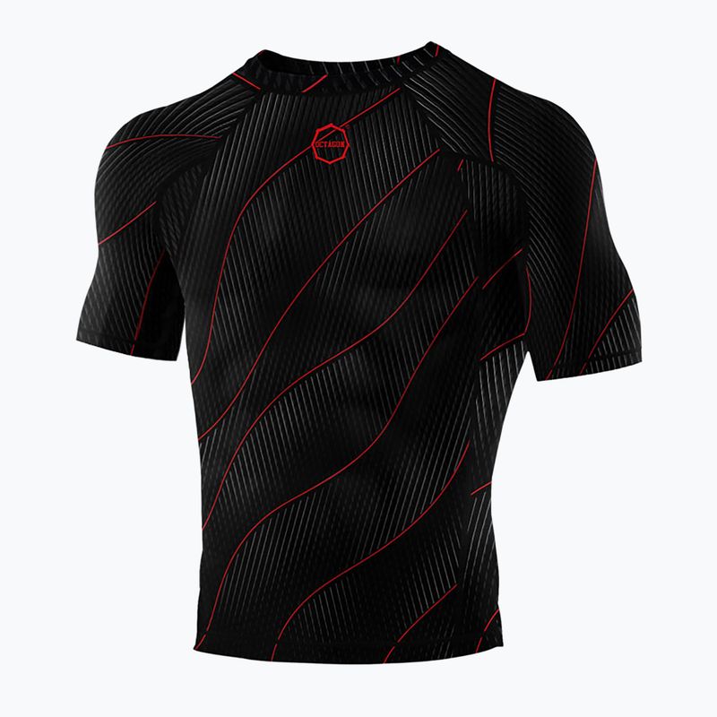 Octagon Voyager Herren-Rashguard rot 5