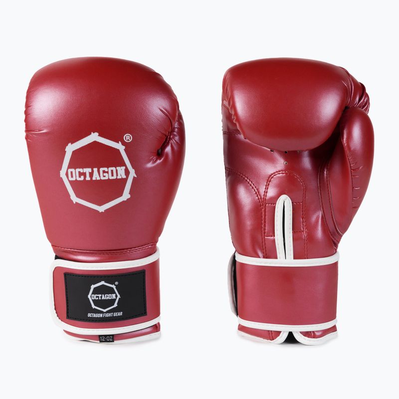 Octagon Boxhandschuhe rot 3