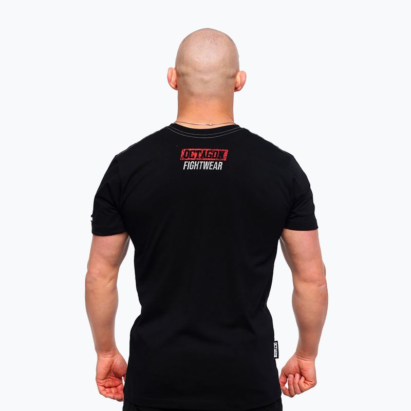 Octagon Division Clothes Herren-T-Shirt schwarz 2