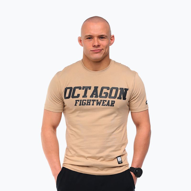 Herren Octagon FW Straight t-shirt beige