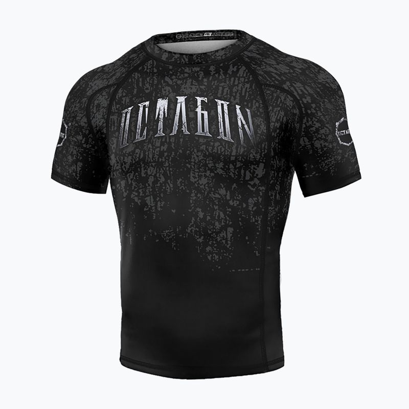 Octagon Premium Gladiator Herren Rashguard schwarz/multicolour