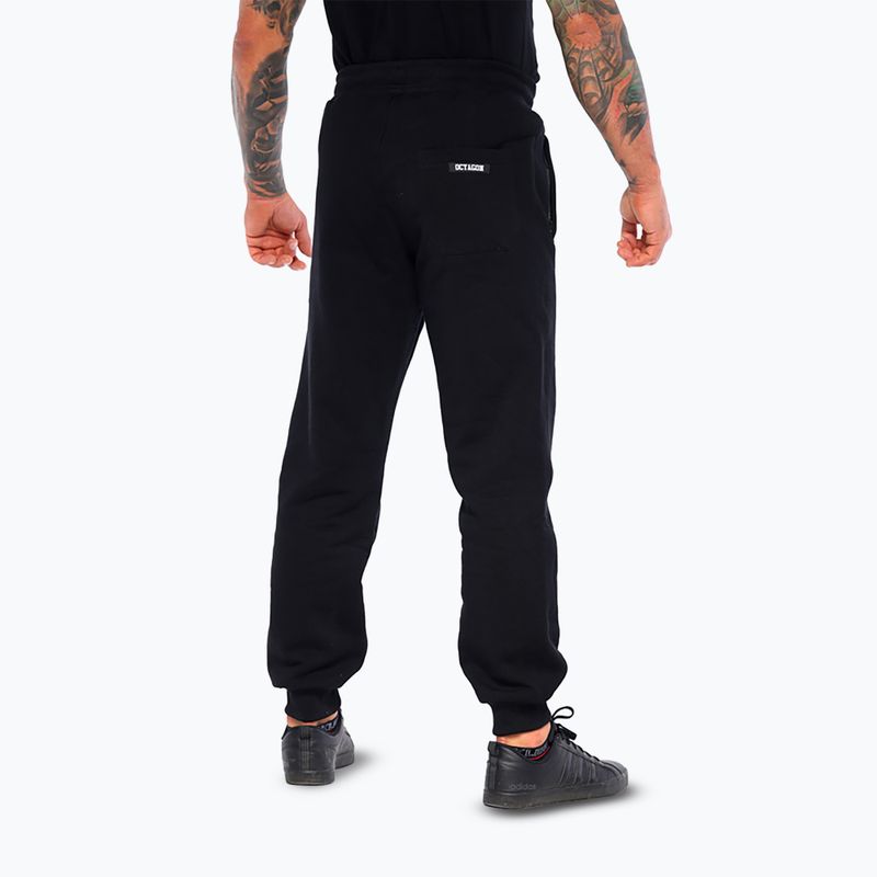 Herren Octagon Small Logo Hose schwarz 2