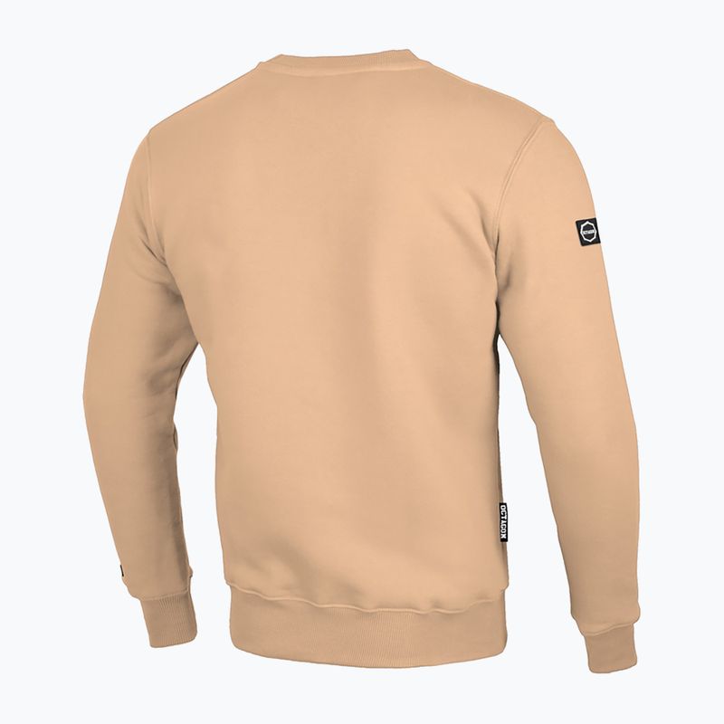 Herren Octagon Small Logo Sweatshirt beige 2