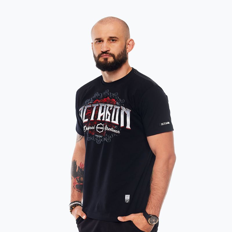 Herren-Shirt Octagon Santa Muerte black/multicolor 3
