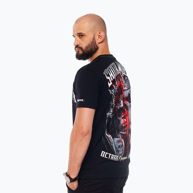 Herren-Shirt Octagon Santa Muerte black/multicolor 6