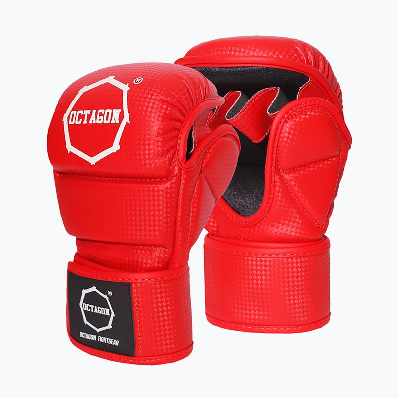 Octagon Kevlar MMA Sparring Handschuhe rot