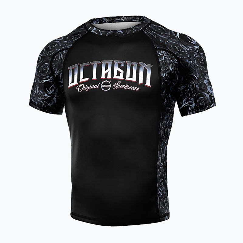 Octagon Premium Men's Rashguard Santa Muerte schwarz/multicolour