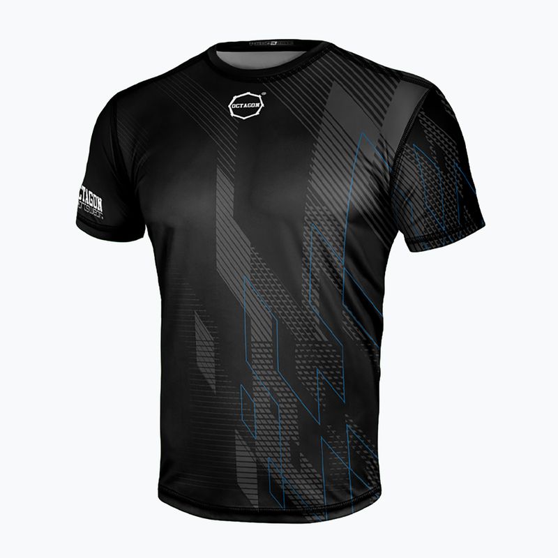 Octagon Sport Diamond Herren-T-Shirt schwarz