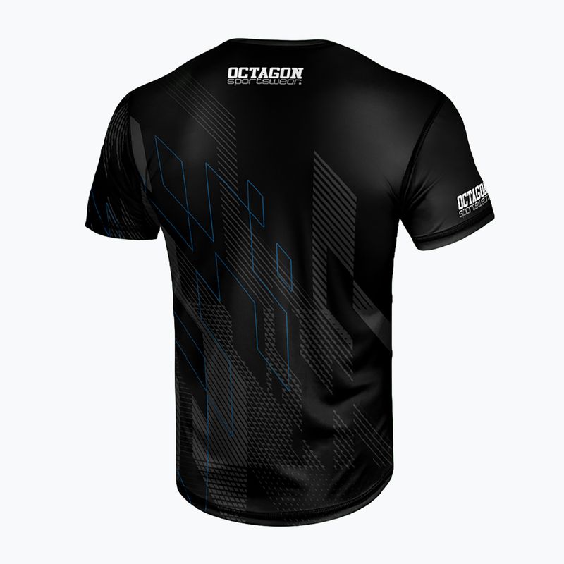 Octagon Sport Diamond Herren-T-Shirt schwarz 2