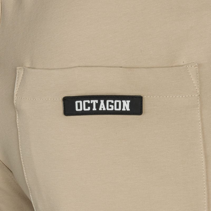 Herren Octagon Light Small Logo Hose beige 4