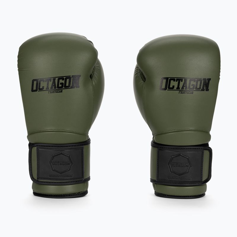 Octagon Matt khaki Boxhandschuhe