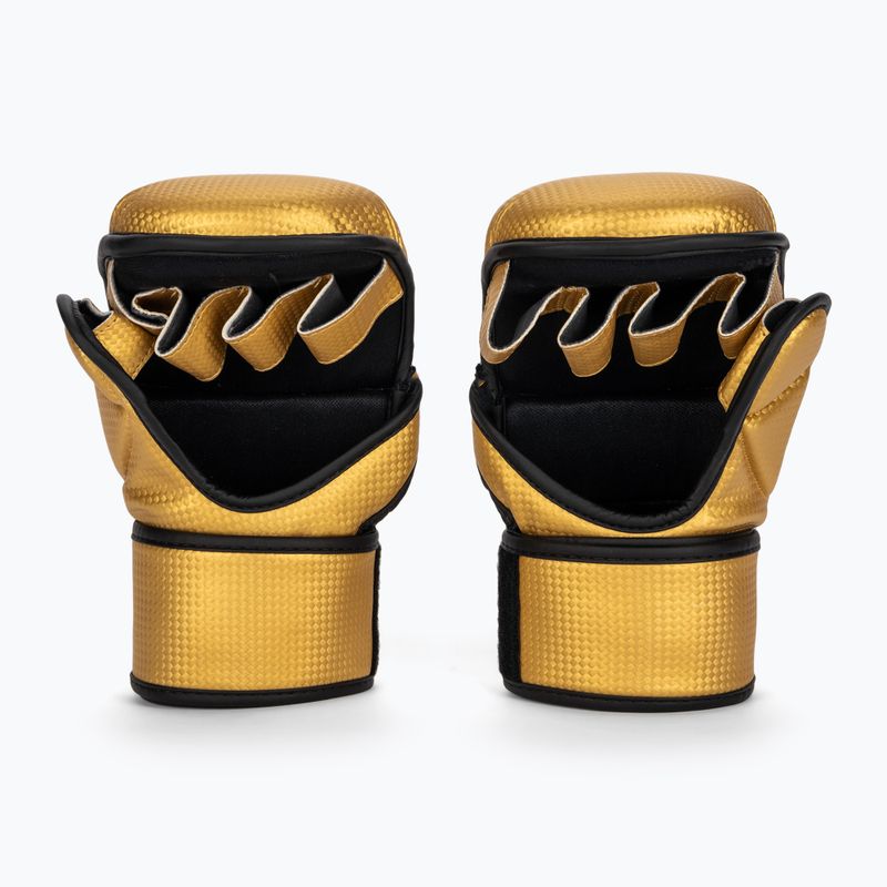 Octagon Kevlar MMA Sparring Handschuhe gold 2