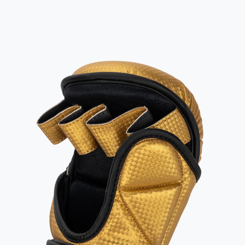 Octagon Kevlar MMA Sparring Handschuhe gold 4