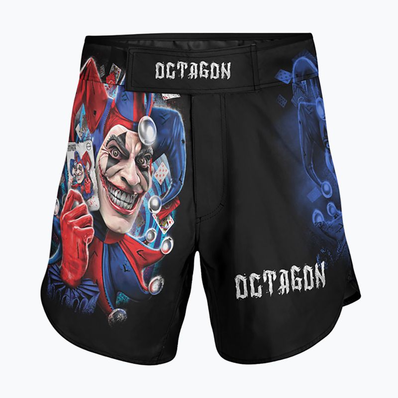 Herren Octagon Joker MMA Trainingsshorts schwarz/multicolor