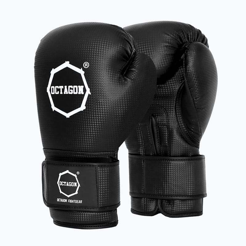 Octagon Kevlar Boxhandschuhe schwarz