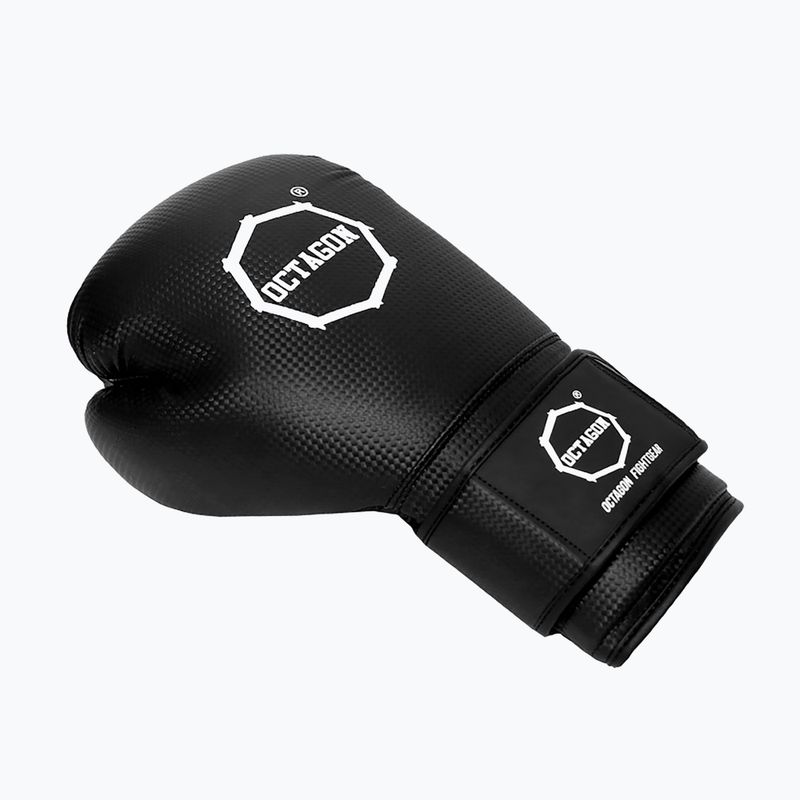 Octagon Kevlar Boxhandschuhe schwarz 2