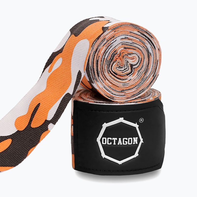 Octagon Fightgear Supreme Basic 300 cm Pfirsich Camo Boxbandagen 2