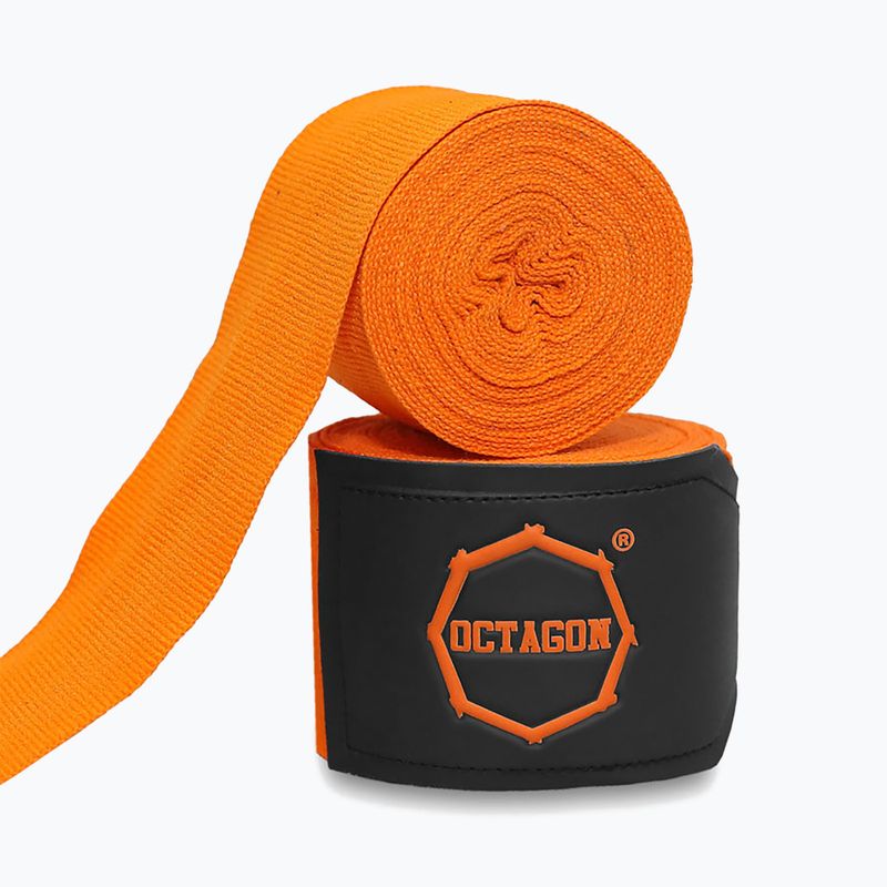 Octagon Fightgear Supreme Basic 300 cm orange Boxbandagen 2