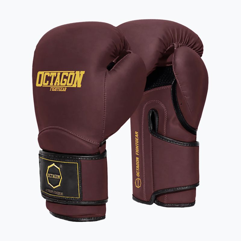 Octagon Matt Bronze Boxhandschuhe
