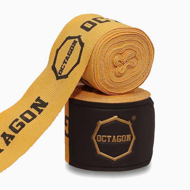 Boxbandagen Octagon Fightgear Supreme Printed 300 cm gold 2