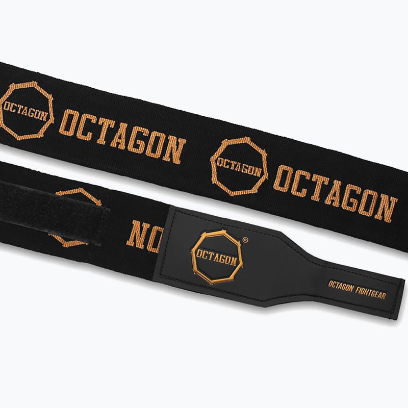 Boxbandagen Octagon Fightgear Supreme Printed 500 cm black/gold 3