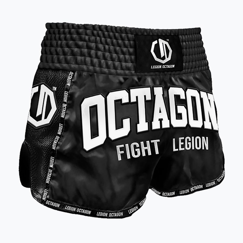 Trainingsshorts Octagon Kickboxing/Muay Thai Legion Fight Legion Premium black/white