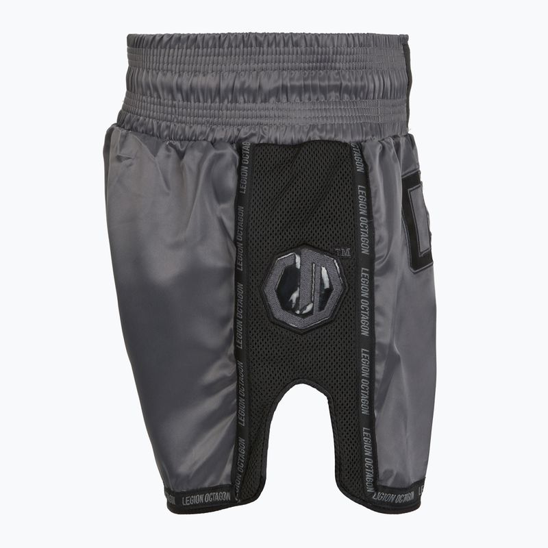 Trainingsshorts Octagon Kickboxing/Muay Thai Legion Future Premium black/grey 4