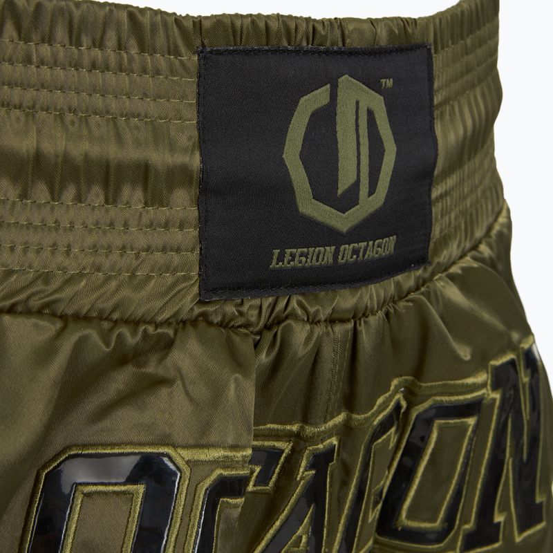 Trainingsshorts Octagon Kickboxing/Muay Thai Legion Future Premium army green 3