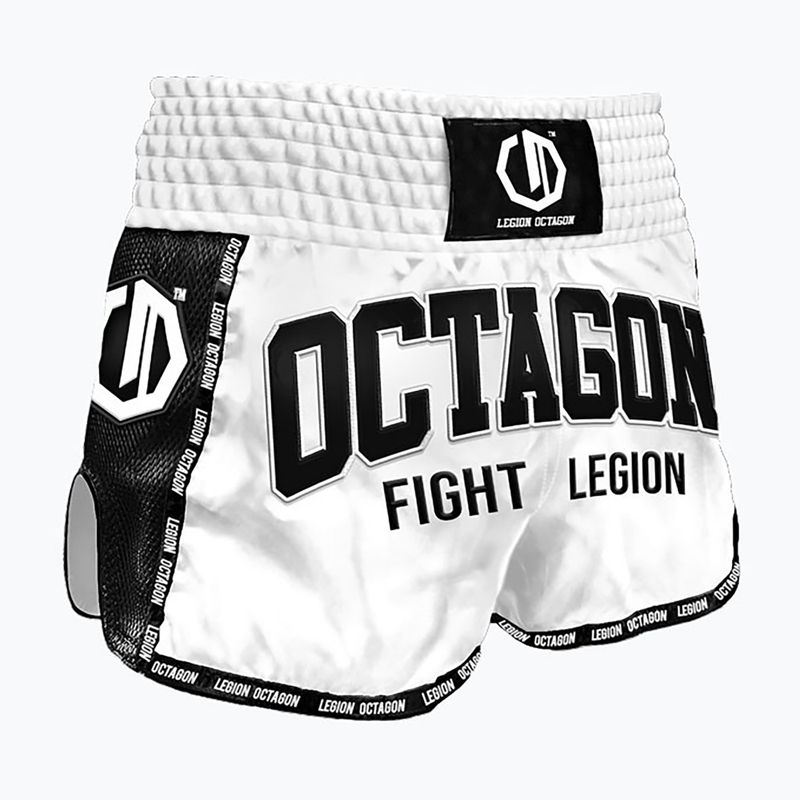 Trainingsshorts Octagon Kickboxing/Muay Thai Legion Fight Legion Premium white