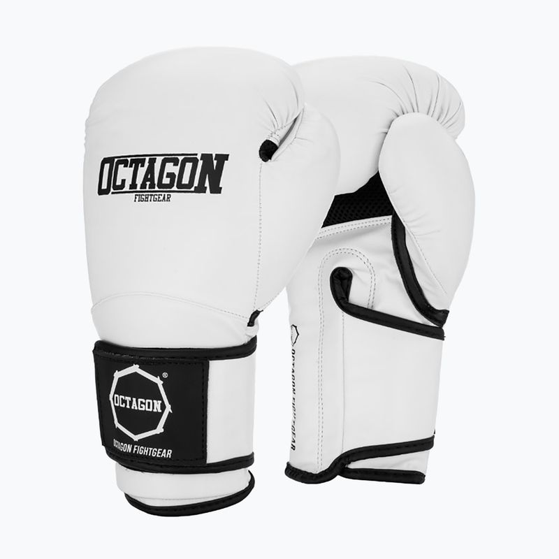 Octagon Boxhandschuhe Matt weiß