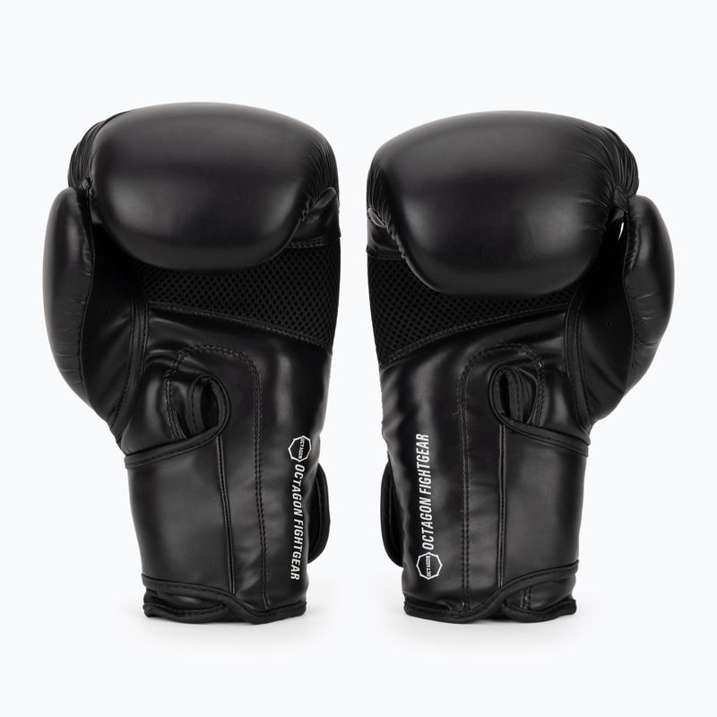 Octagon Boxhandschuhe Matt black 3