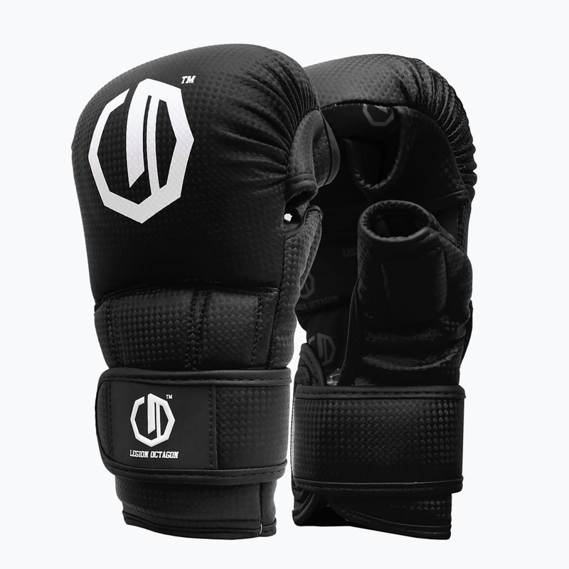 Sparringhandschuhe Octagon Legion Kevlar MMA black 2