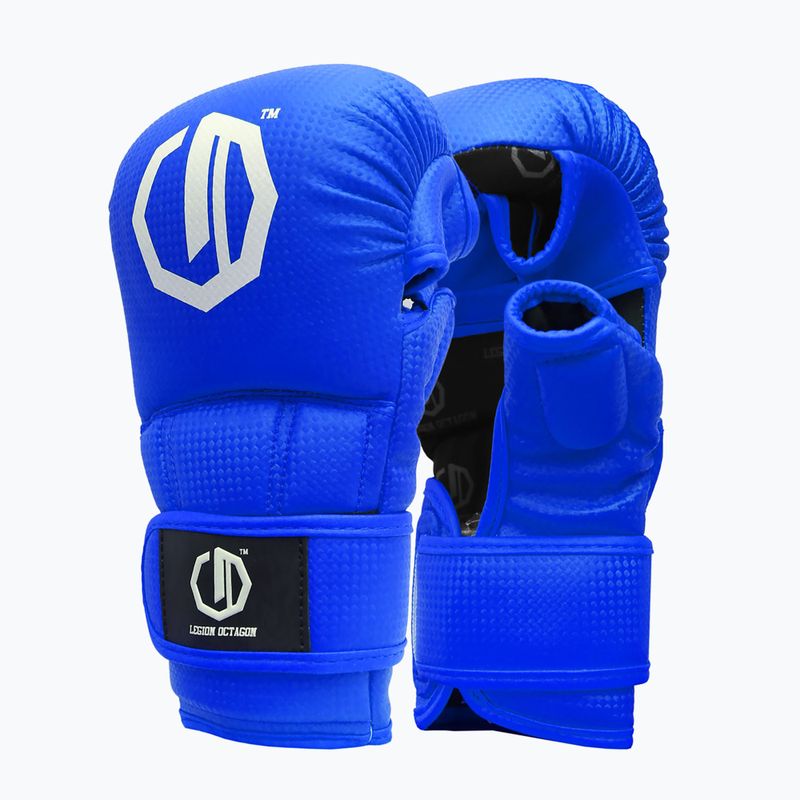 Sparringhandschuhe Octagon Legion Kevlar MMA blue 2