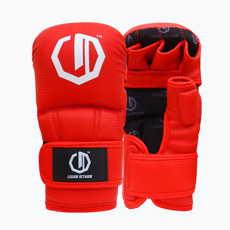 Sparringhandschuhe Octagon Legion Kevlar MMA red