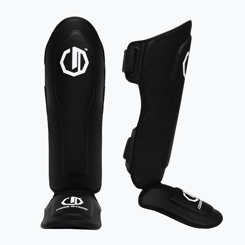 Schienbeinschoner und Fußschützer Octagon Legion Kevlar black 3