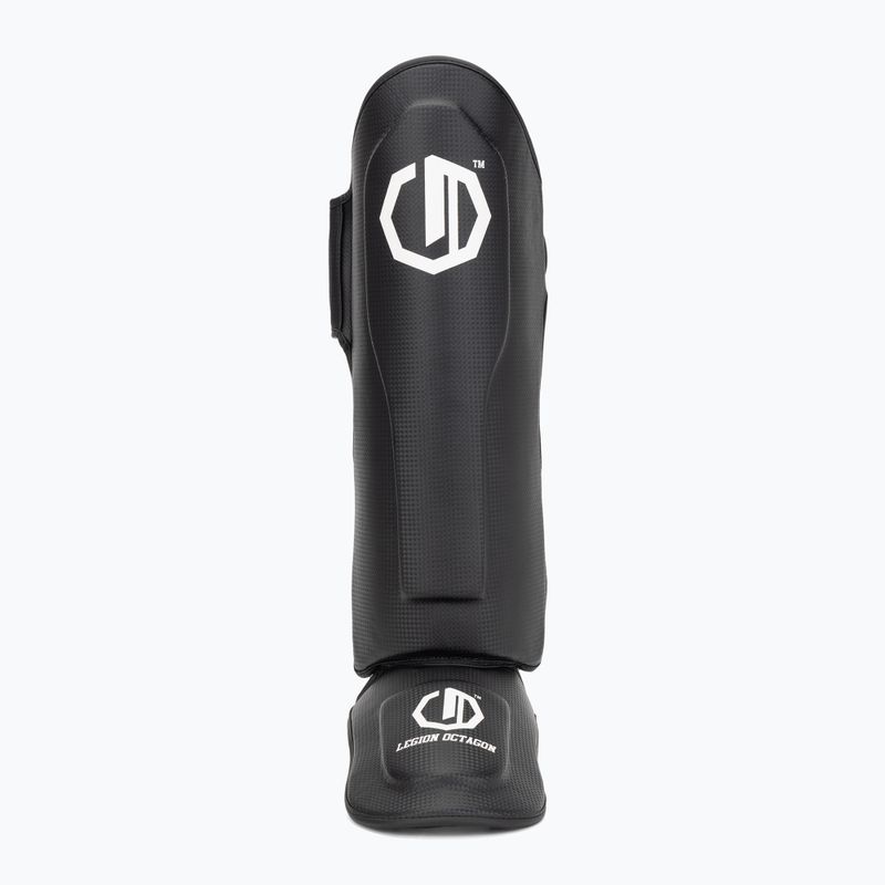 Schienbeinschoner und Fußschützer Octagon Legion Kevlar black 4
