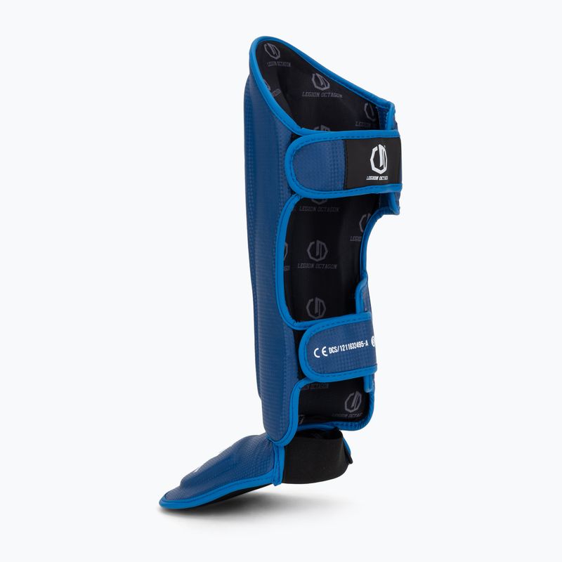 Schienbein- und Fußschutz Octagon Legion Kevlar blue 3