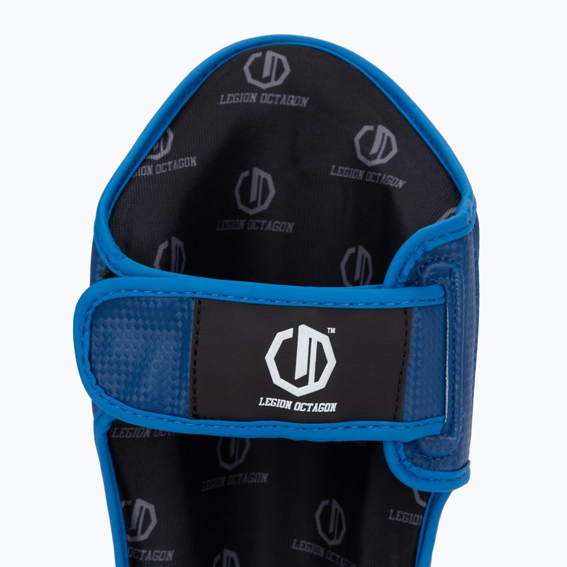 Schienbein- und Fußschutz Octagon Legion Kevlar blue 7