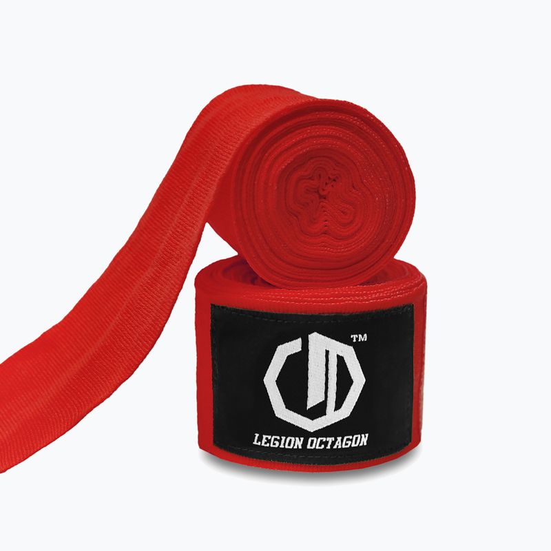 Boxbandagen Octagon Legion Standard 400 cm red 2