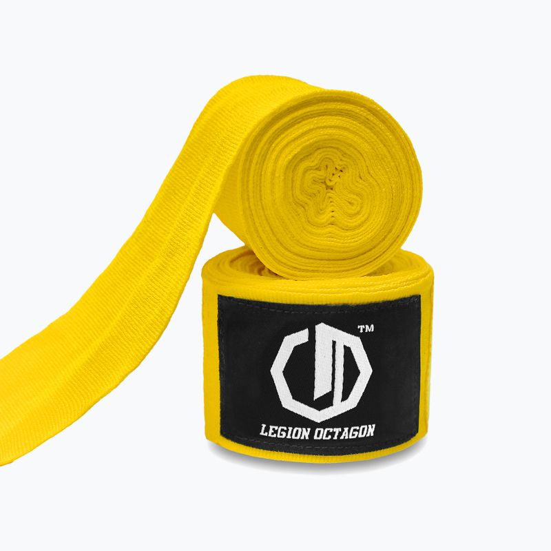Boxbandagen Octagon Legion Standard 400 cm yellow 2